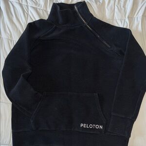 PELOTON Side-Neck Zip Warm-Up Top